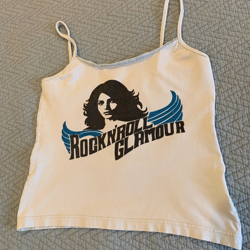Rock n’ Roll Glamour Vintage Tank (Medium but fit is small)